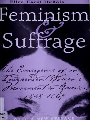 cover image of Feminism and Suffrage